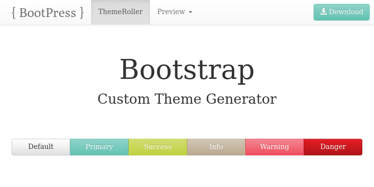 Bootstrap Theme Preview