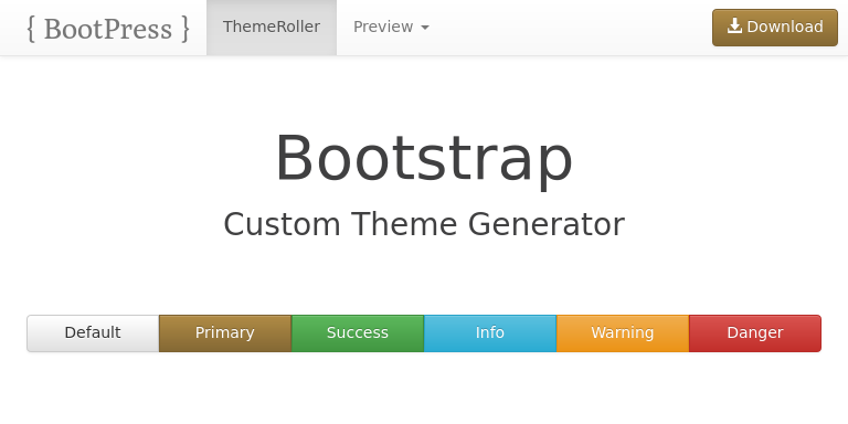 Bootstrap Theme Preview