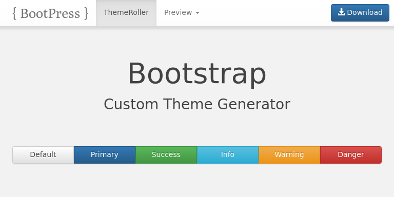 Bootstrap Theme Preview