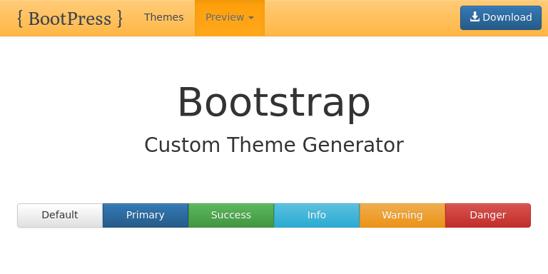 Bootstrap Theme Preview