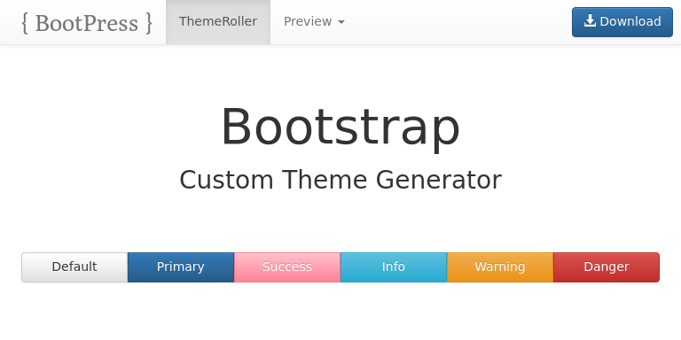 Bootstrap Theme Preview