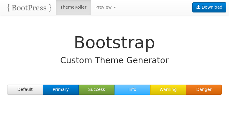 Bootstrap Theme Preview