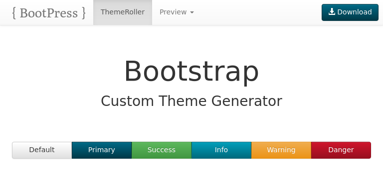 Bootstrap Theme Preview