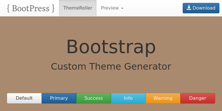 Bootstrap Theme Preview