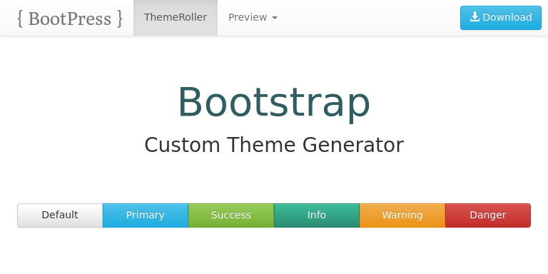 Bootstrap Theme Preview