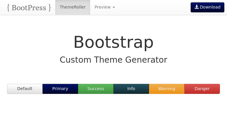 Bootstrap Theme Preview